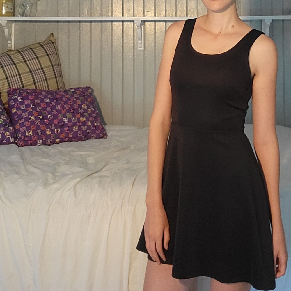Charlotte Russe Black A-line Dress